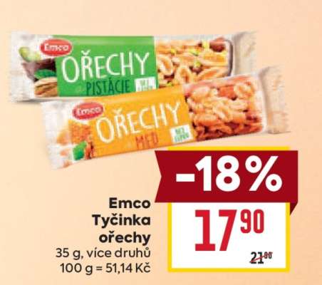 Emco Tyčinka ořechy