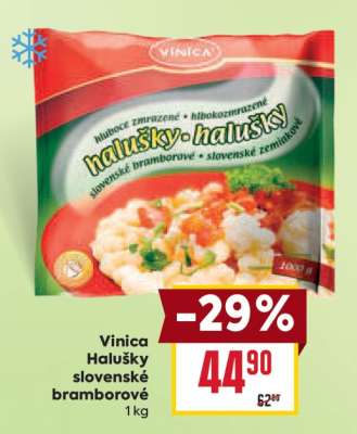 Vinica Halušky slovenské bramborové