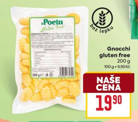 Gnocchi gluten free