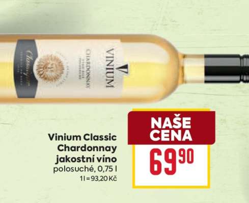 Vinium Classic Chardonnay jakostní víno