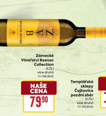 Zámecké vinařství Bzenec Collection