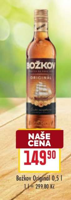 Božkov Originál 0,5 l