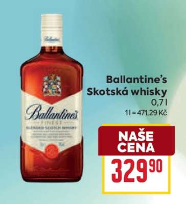 Ballantine’s Skotská whisky