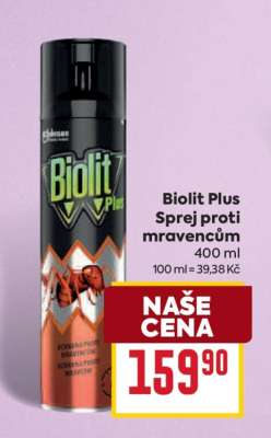 Biolit Plus Sprej proti mravencům