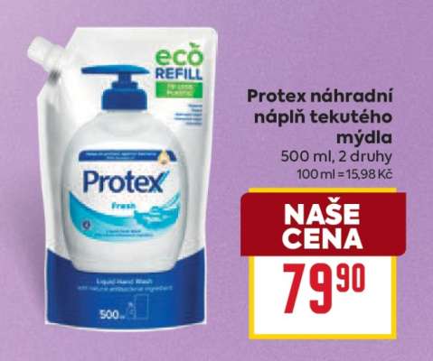 Protex náhradní náplň tekutého mýdla