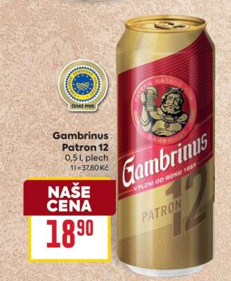 Gambrinus Patron 12