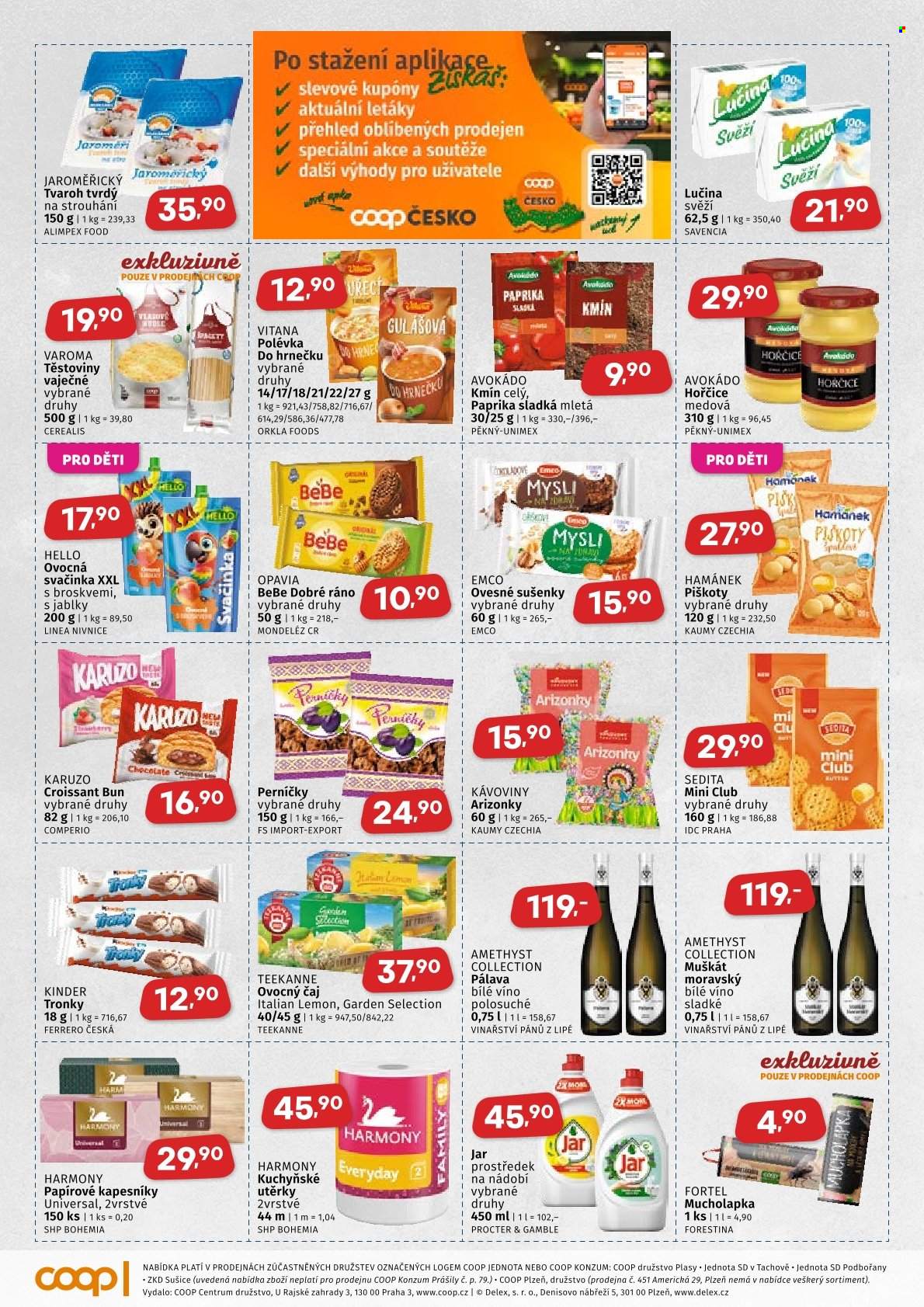 Leták coop JEDNOTA - 1. 7. 2026 - 14. 7. 2026. Strana 3