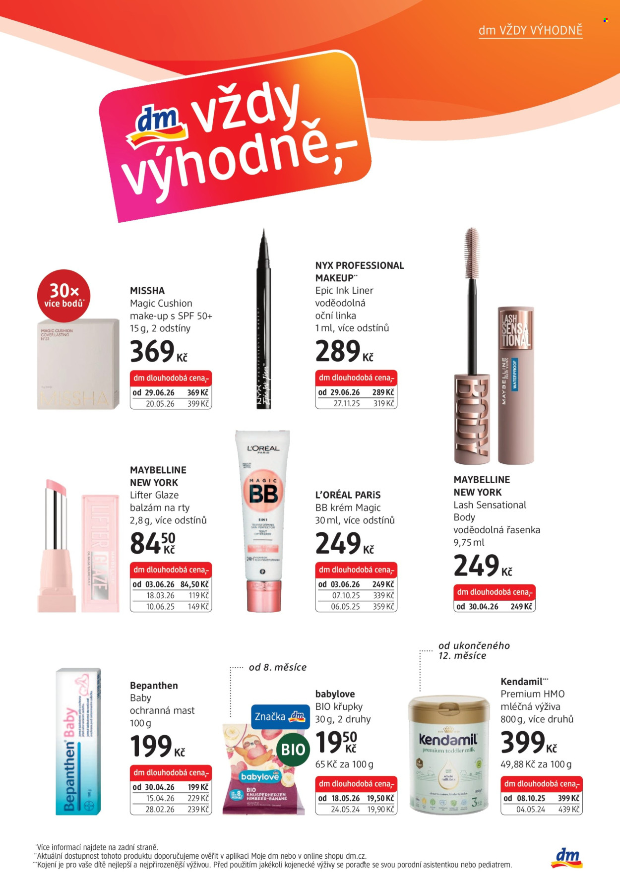 Leták dm drogerie - 30. 6. 2026 - 27. 7. 2026. Strana 15