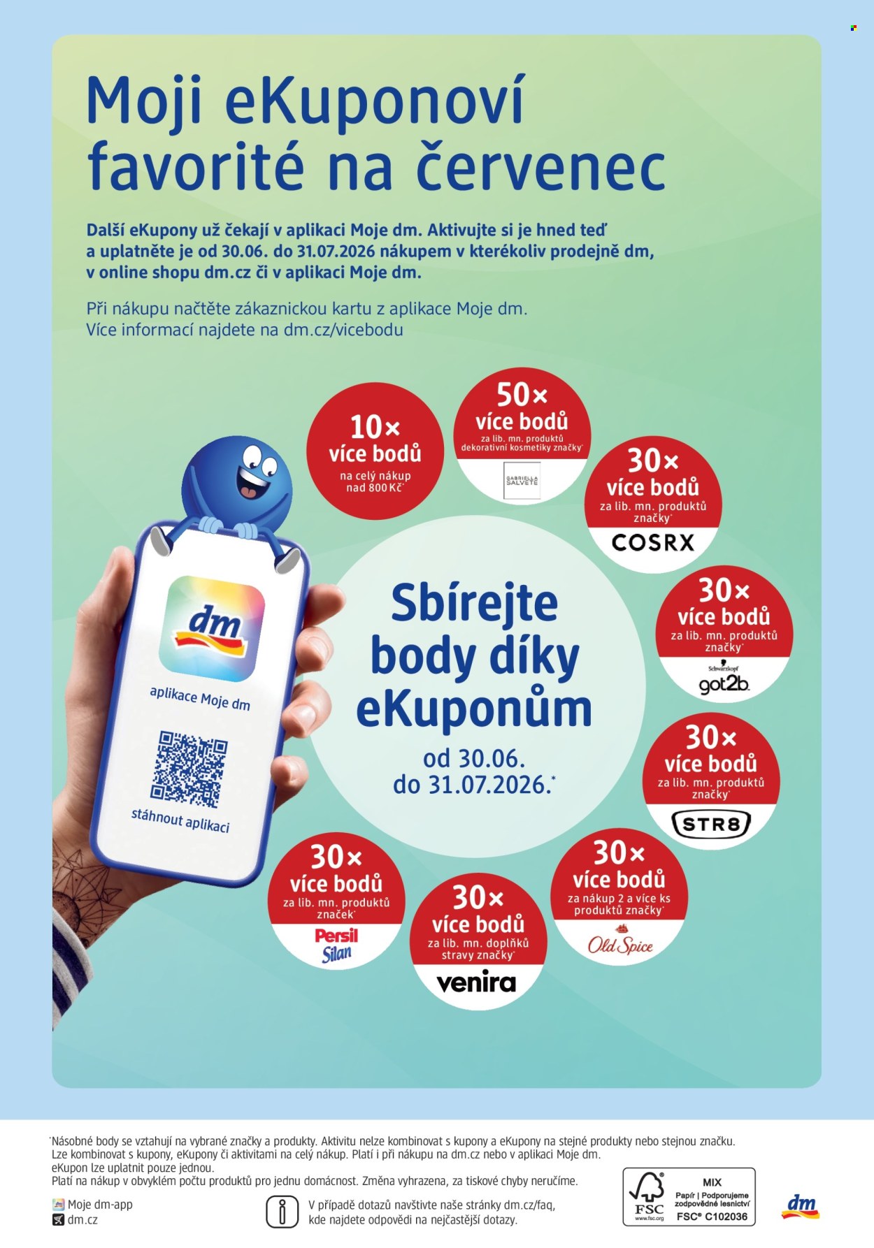 Leták dm drogerie - 30. 6. 2026 - 27. 7. 2026. Strana 24