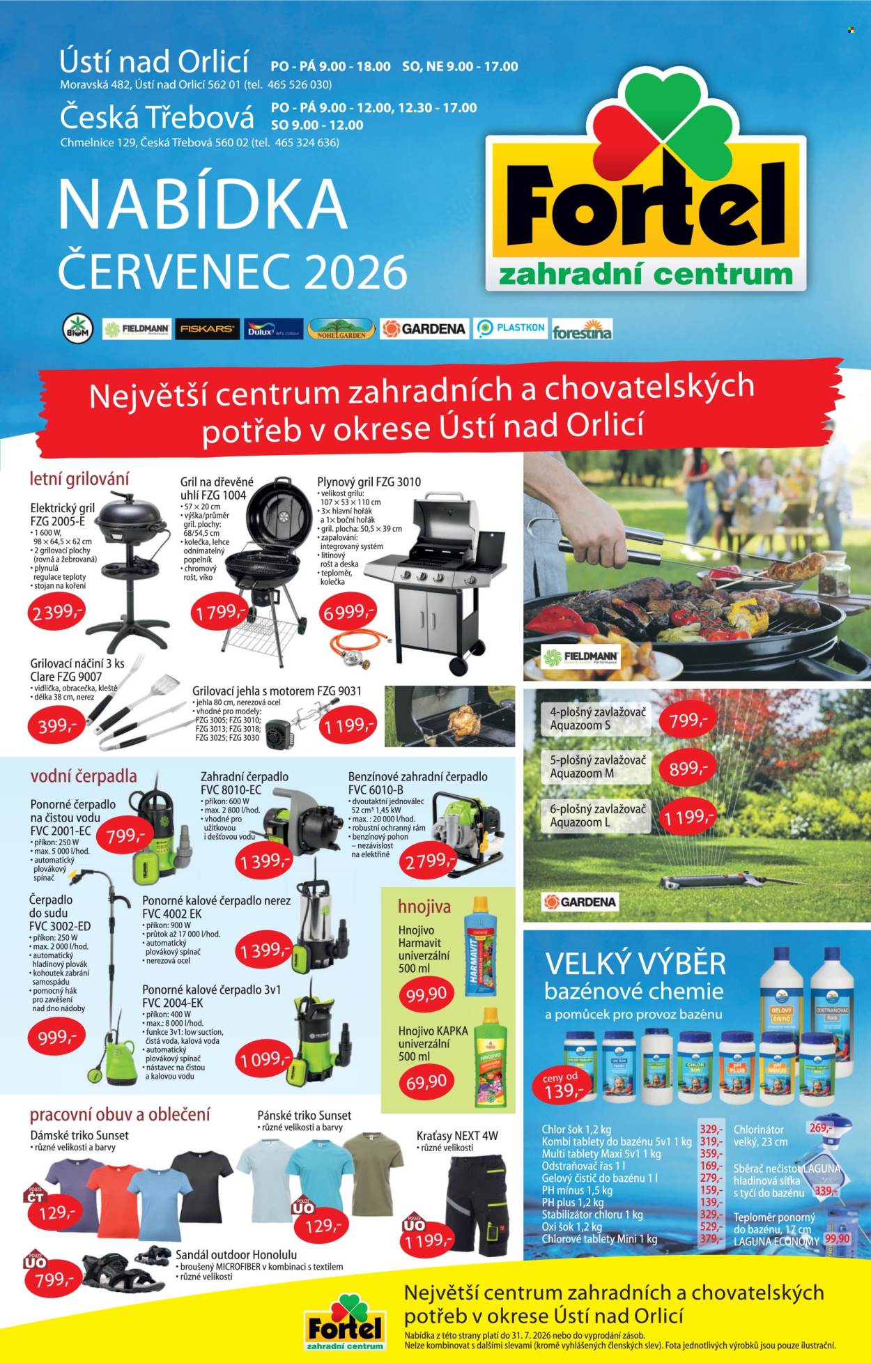 Leták Konzum - 1. 7. 2026 - 31. 7. 2026. Strana 1