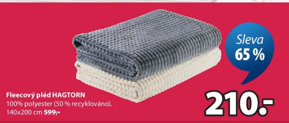 FLEECOVÝ PLÉD HAGTORN