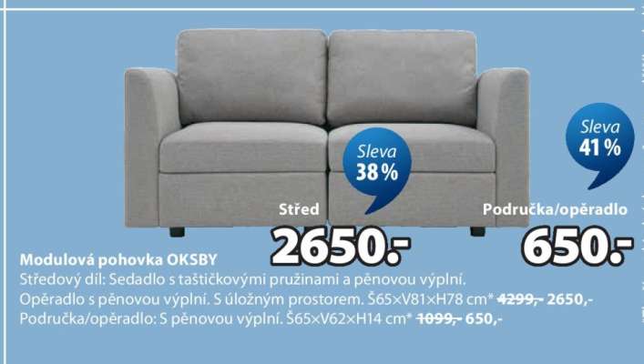 Modulová pohovka OKSBY