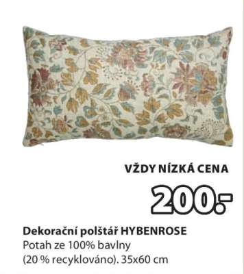Dekorační polštář HYBENROSE