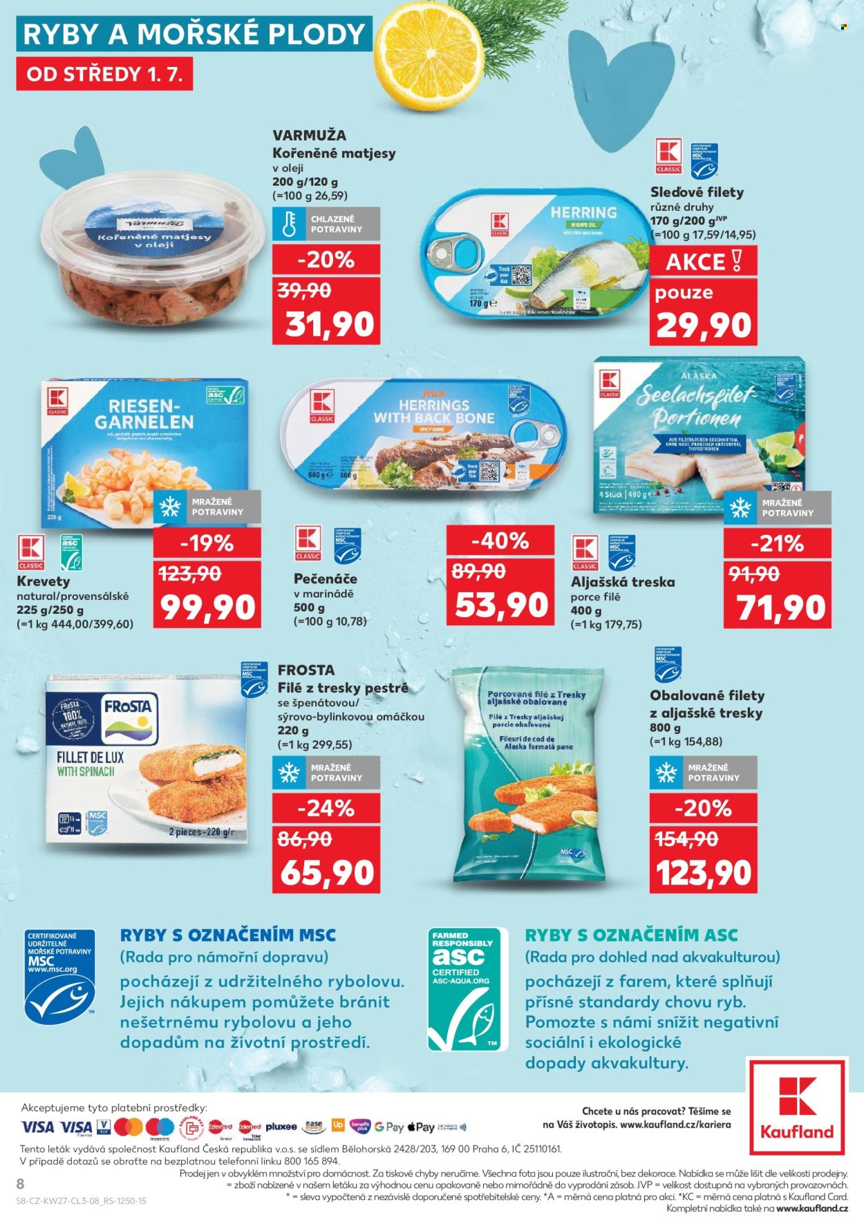 Leták Kaufland - 1. 7. 2026 - 4. 8. 2026. Strana 8