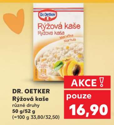 Dr. Oetker Rýžová kaše