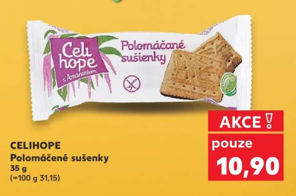 CELIHOPE Polomáčené sušenky