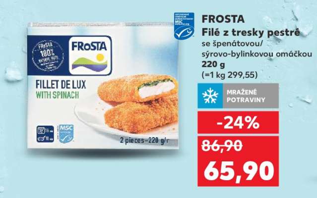 FROSTA Filé z tresky pestré