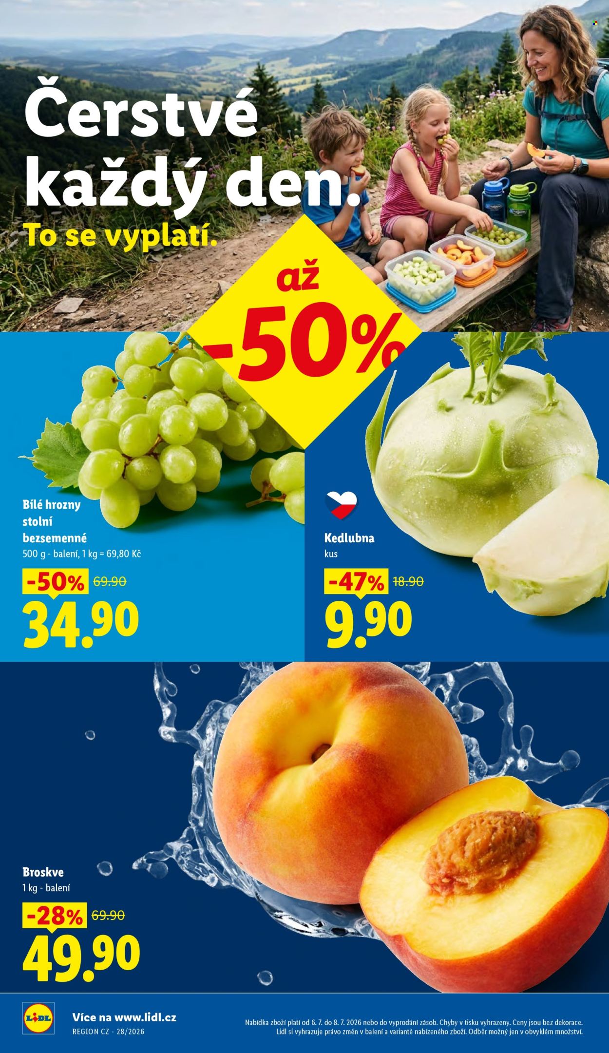 Leták Lidl - 6. 7. 2026 - 8. 7. 2026. Strana 10
