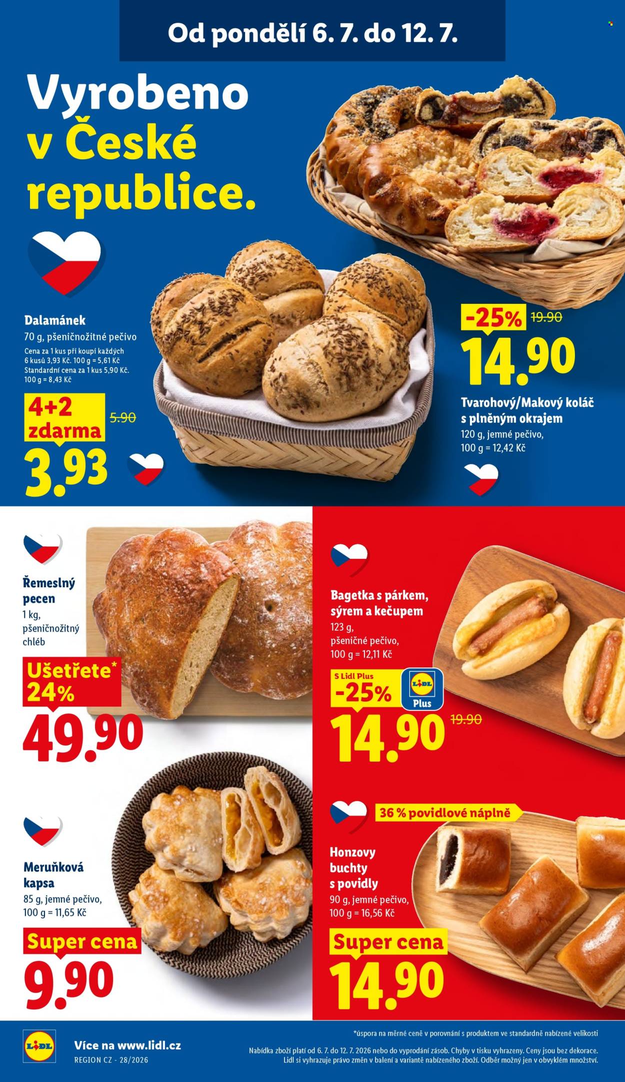 Leták Lidl - 6. 7. 2026 - 8. 7. 2026. Strana 12