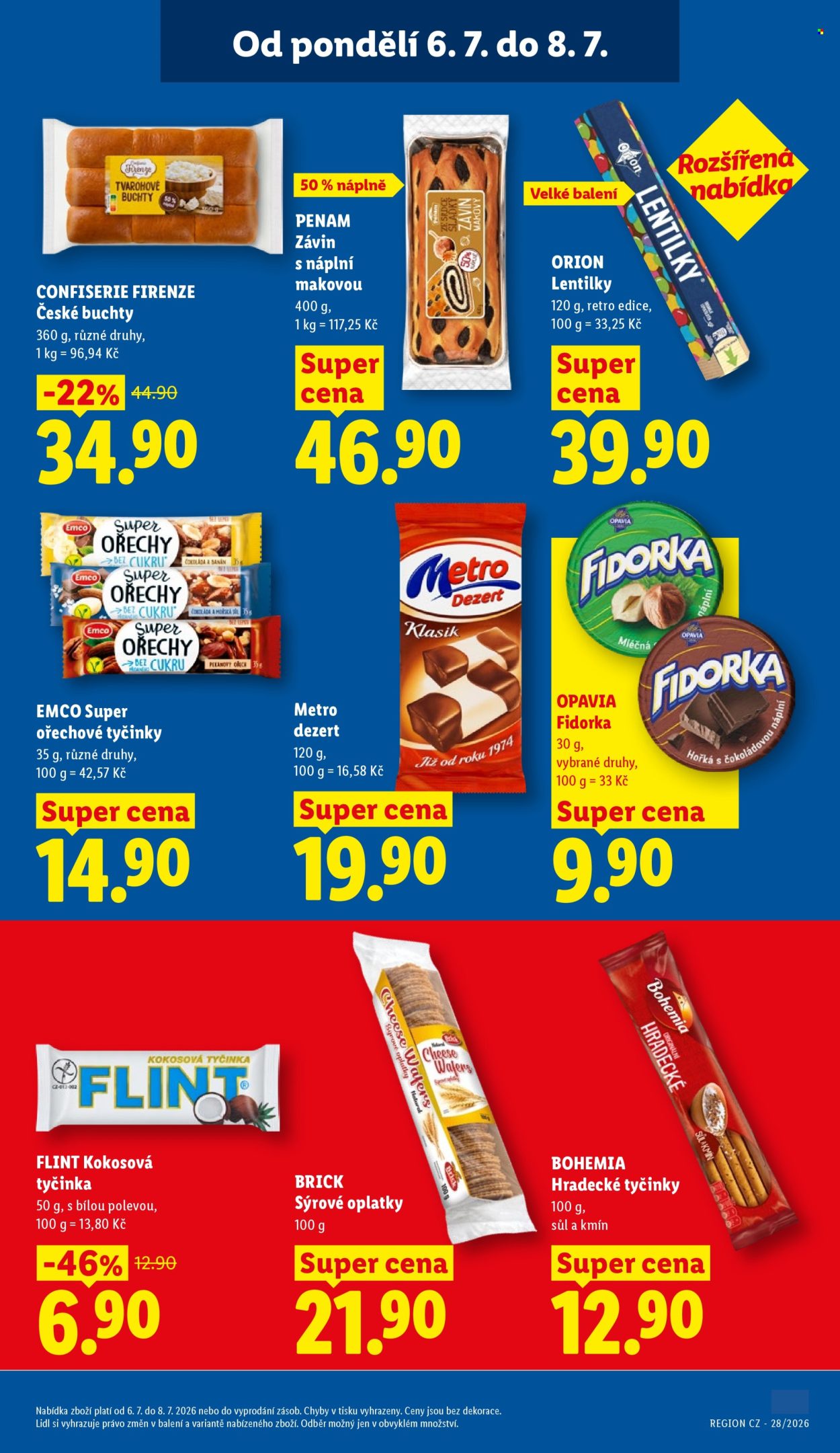 Leták Lidl - 6. 7. 2026 - 8. 7. 2026. Strana 21