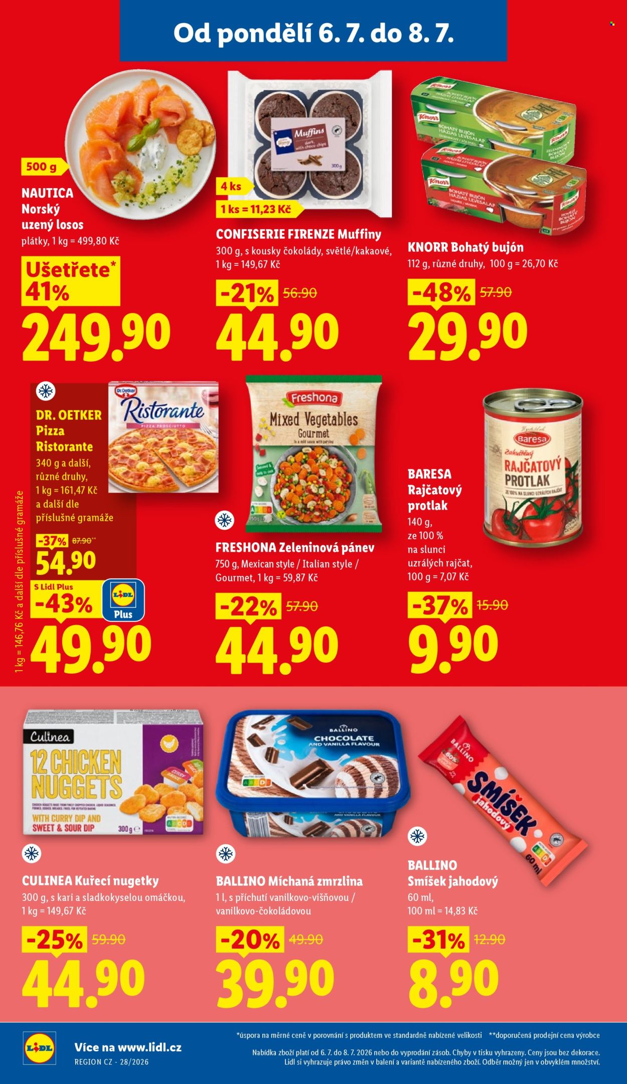 Leták Lidl - 6. 7. 2026 - 8. 7. 2026. Strana 22