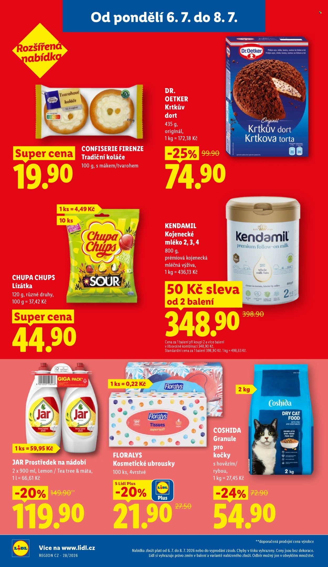Leták Lidl - 6. 7. 2026 - 8. 7. 2026. Strana 25