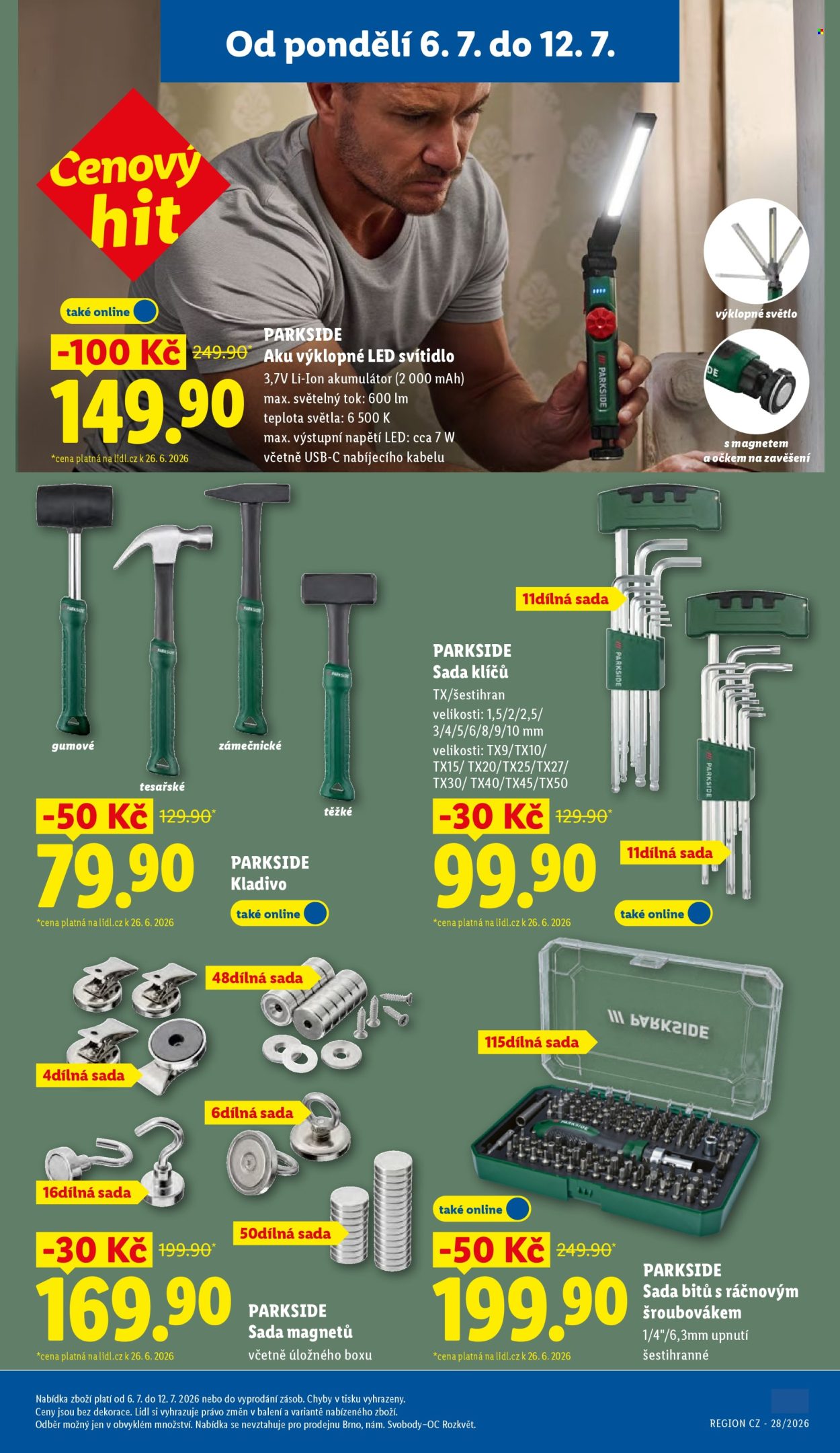 Leták Lidl - 6. 7. 2026 - 8. 7. 2026. Strana 35