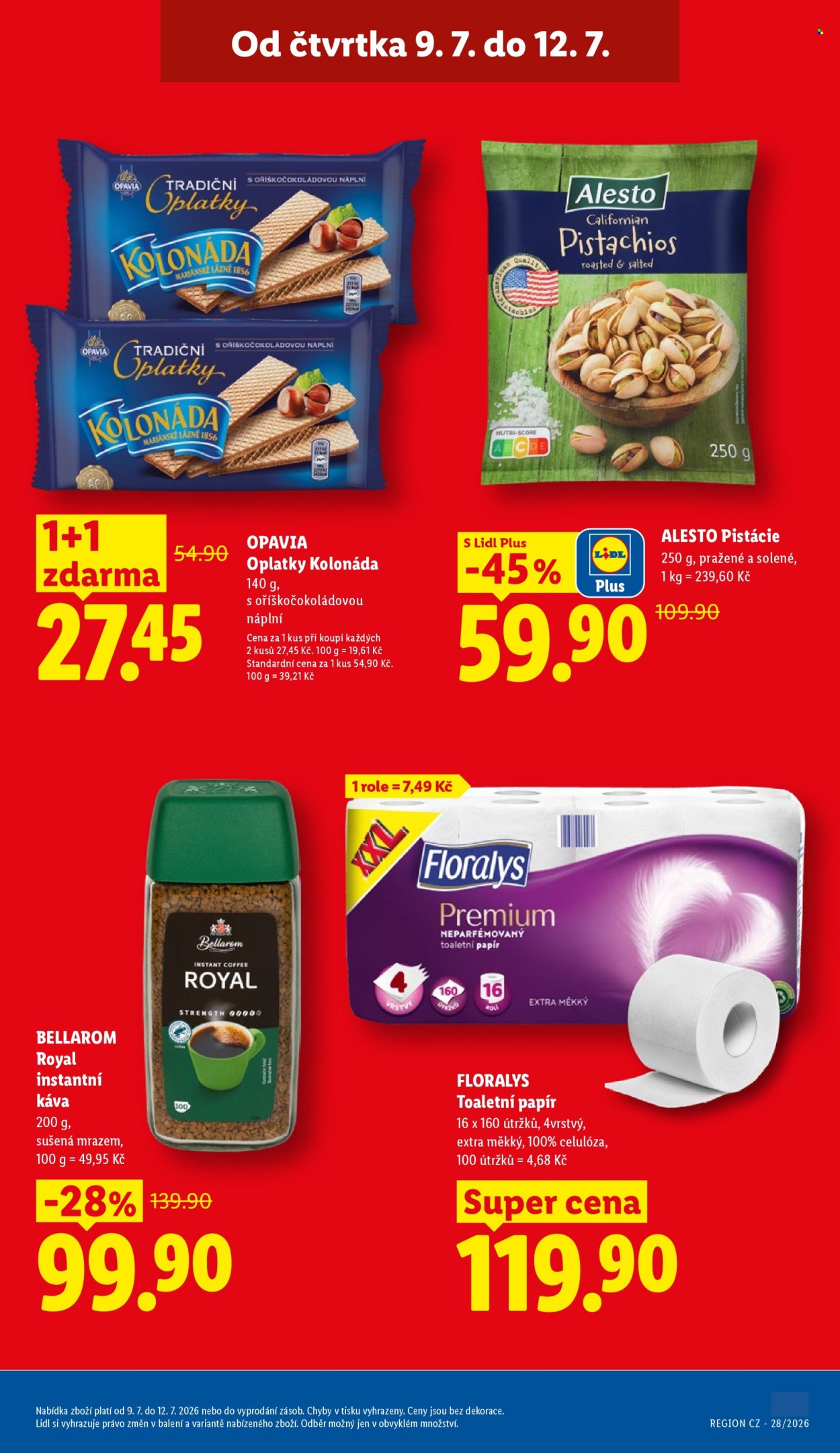 Leták Lidl - 9. 7. 2026 - 12. 7. 2026. Strana 3