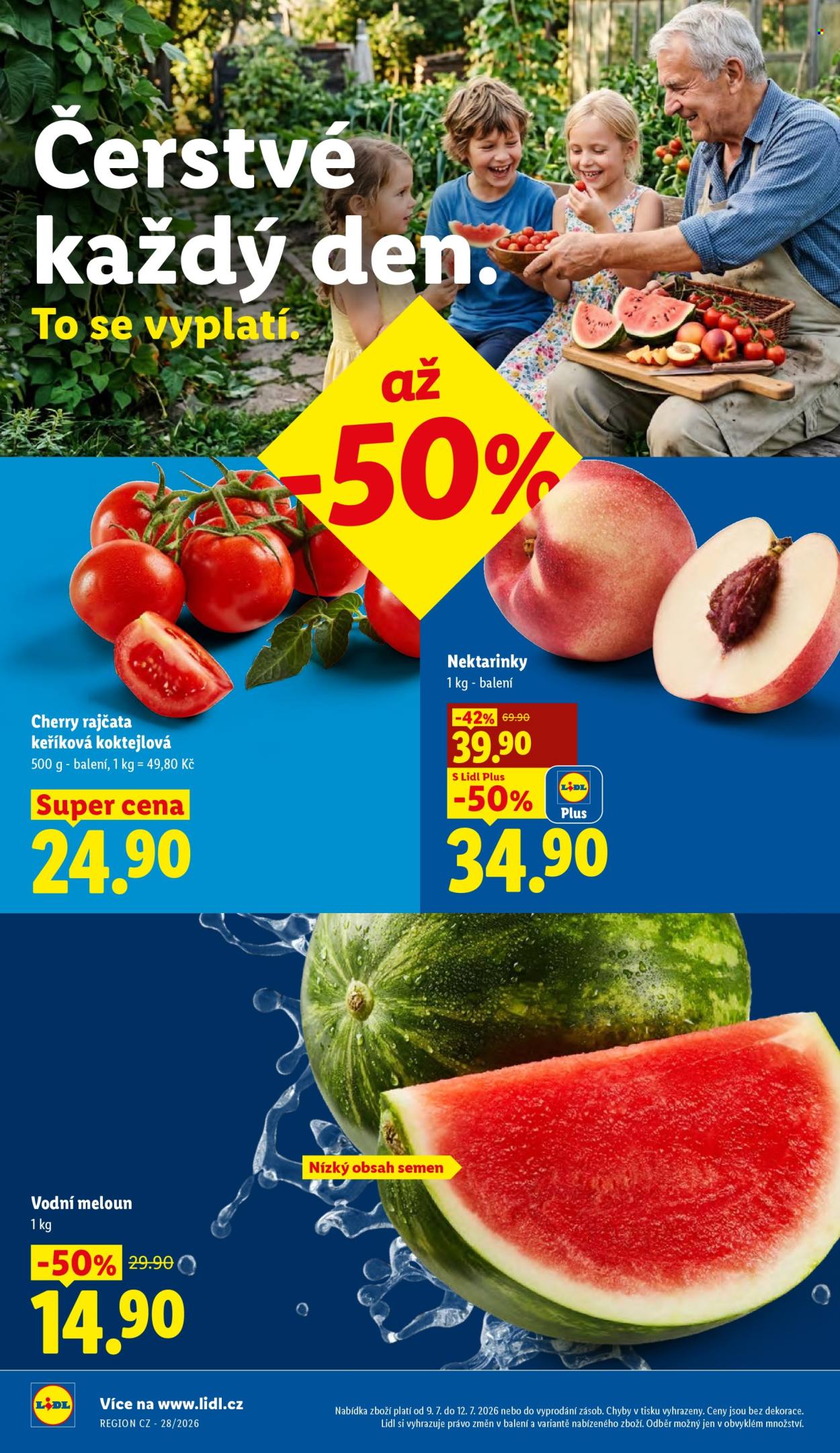 Leták Lidl - 9. 7. 2026 - 12. 7. 2026. Strana 10
