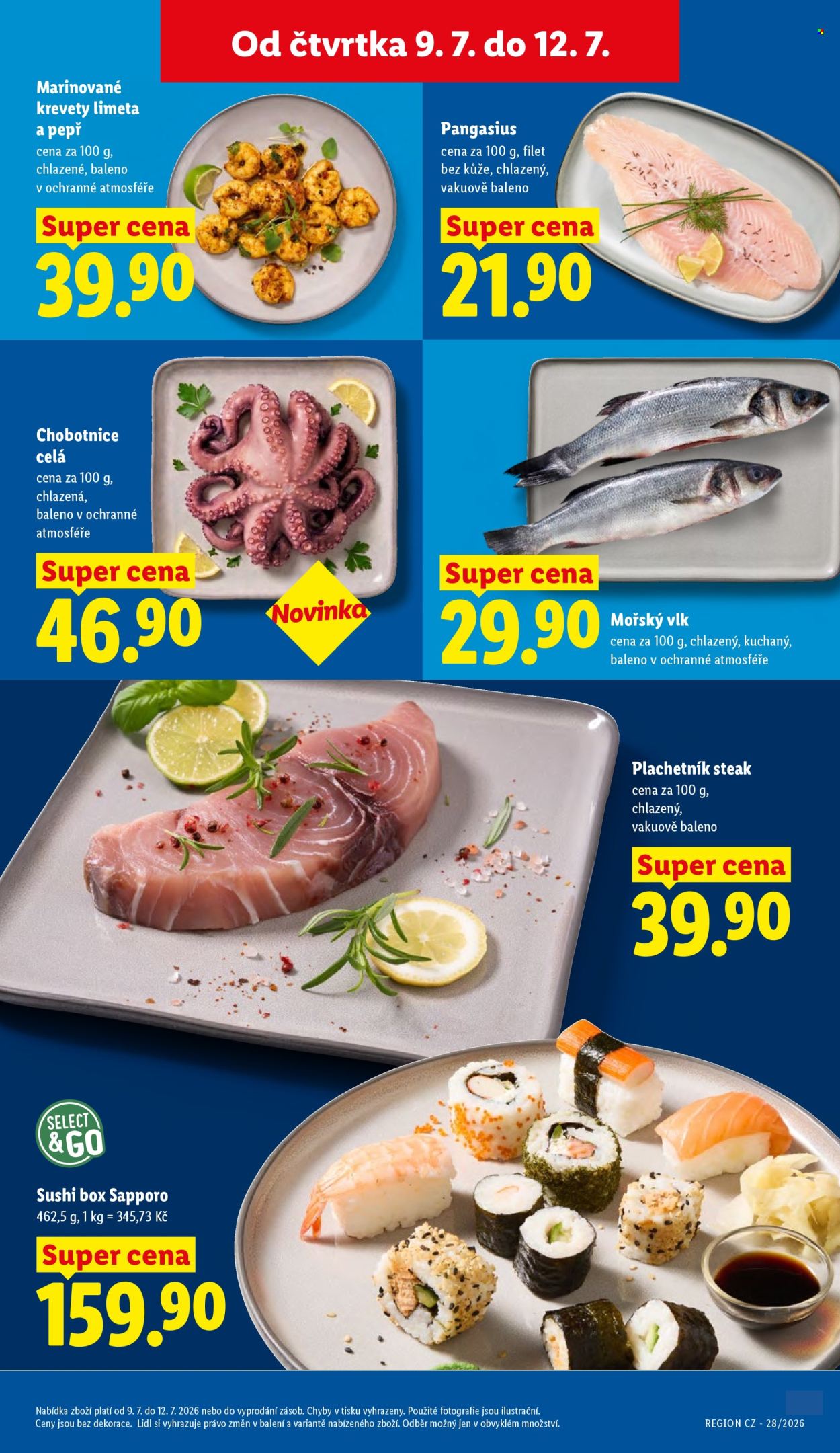 Leták Lidl - 9. 7. 2026 - 12. 7. 2026. Strana 13