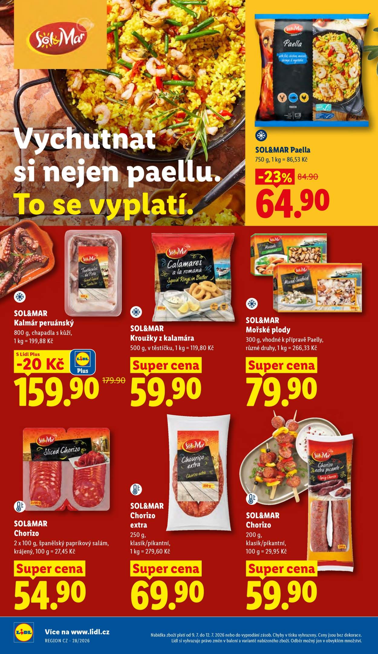Leták Lidl - 9. 7. 2026 - 12. 7. 2026. Strana 16