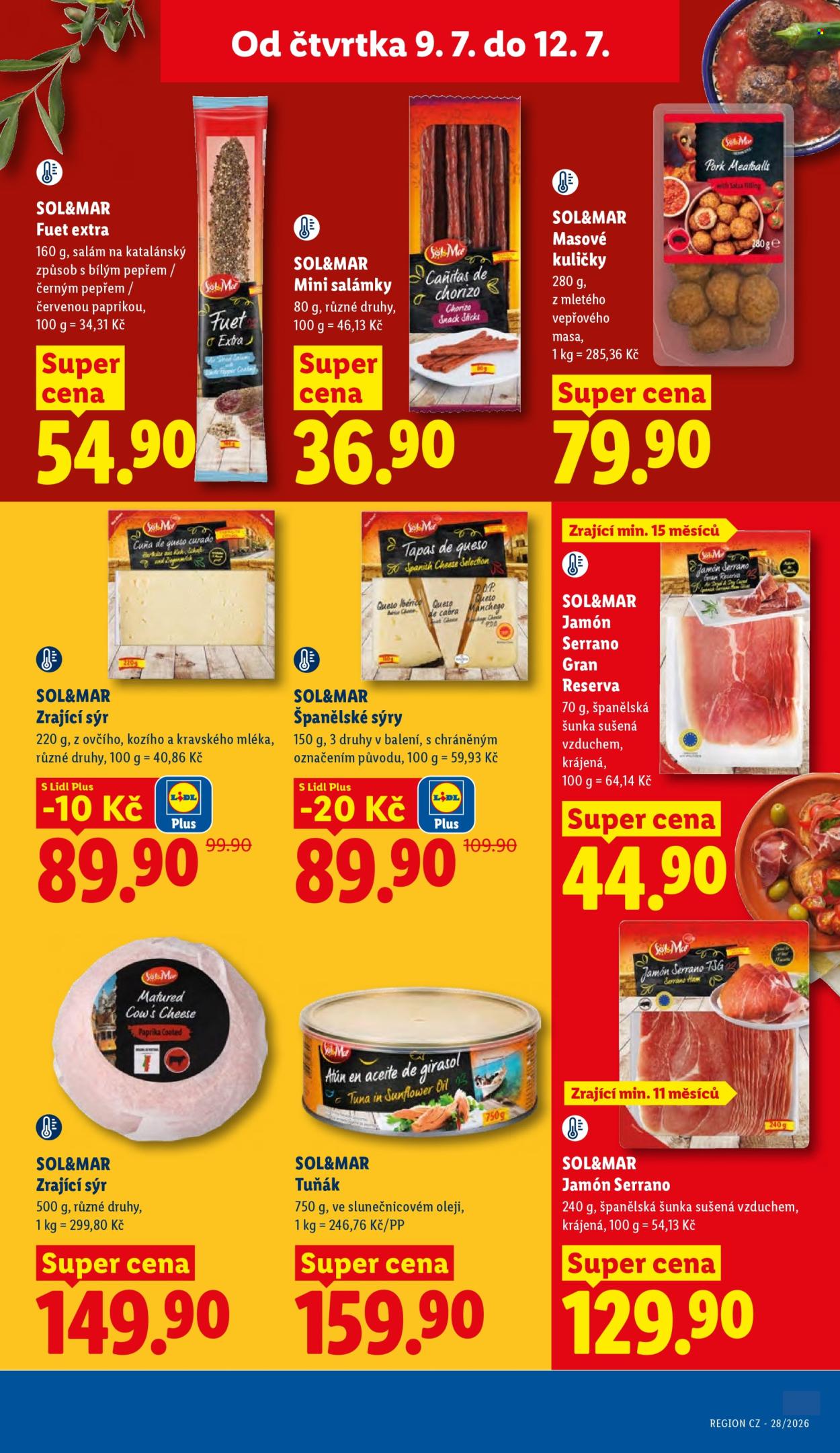 Leták Lidl - 9. 7. 2026 - 12. 7. 2026. Strana 17