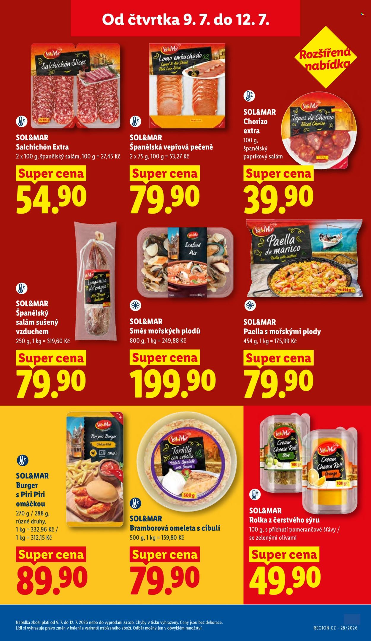Leták Lidl - 9. 7. 2026 - 12. 7. 2026. Strana 19