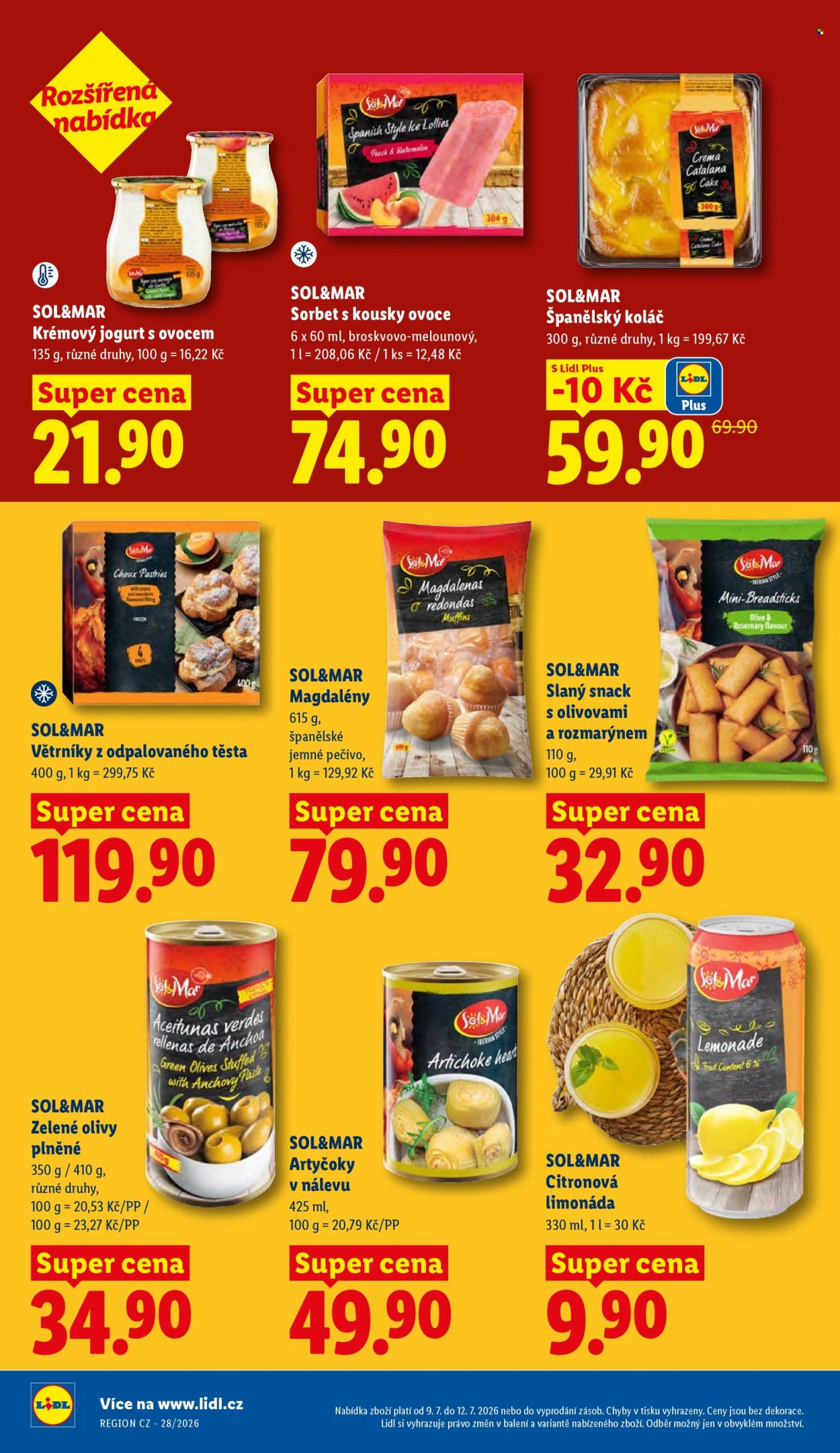 Leták Lidl - 9. 7. 2026 - 12. 7. 2026. Strana 20