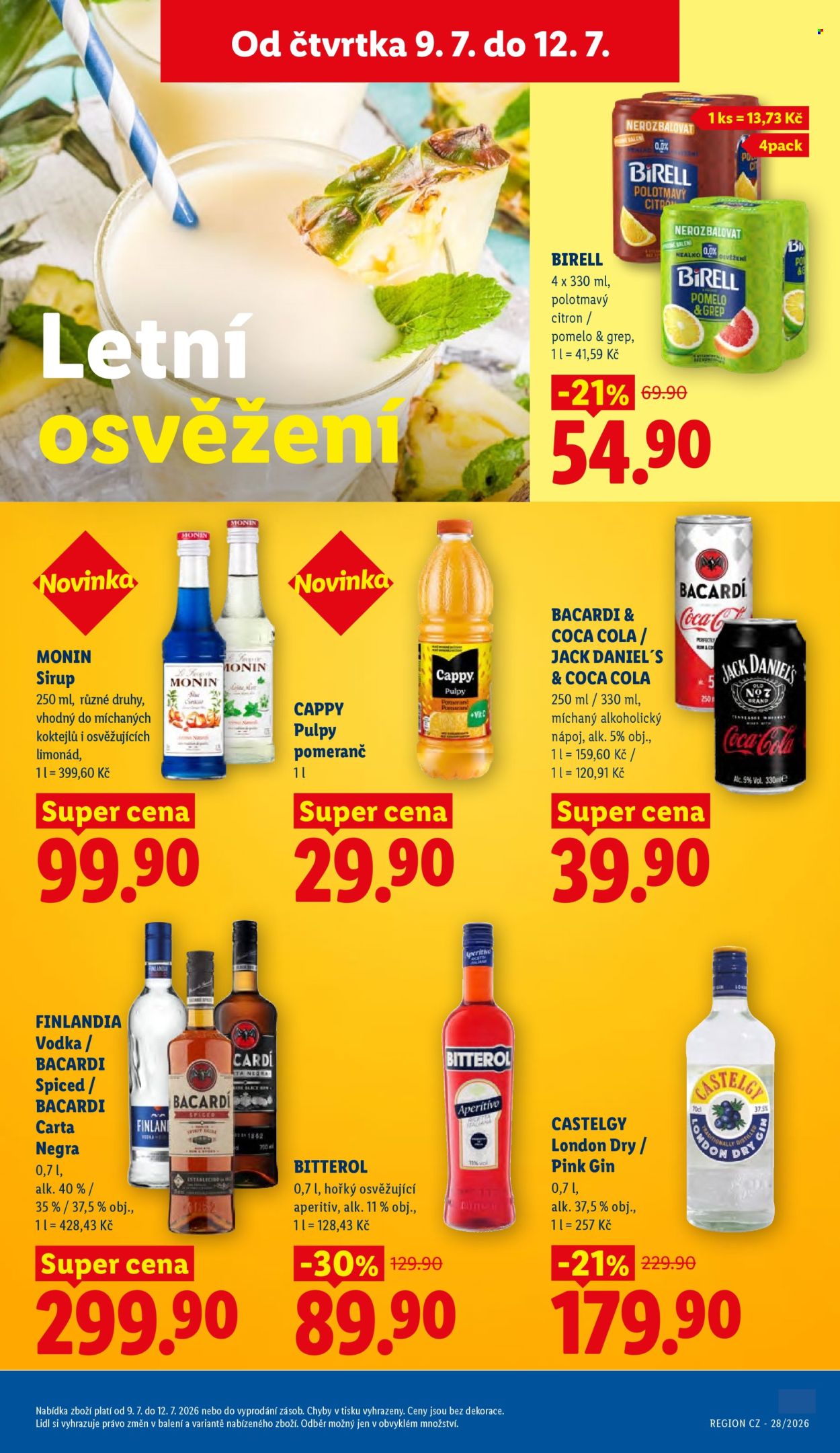 Leták Lidl - 9. 7. 2026 - 12. 7. 2026. Strana 23