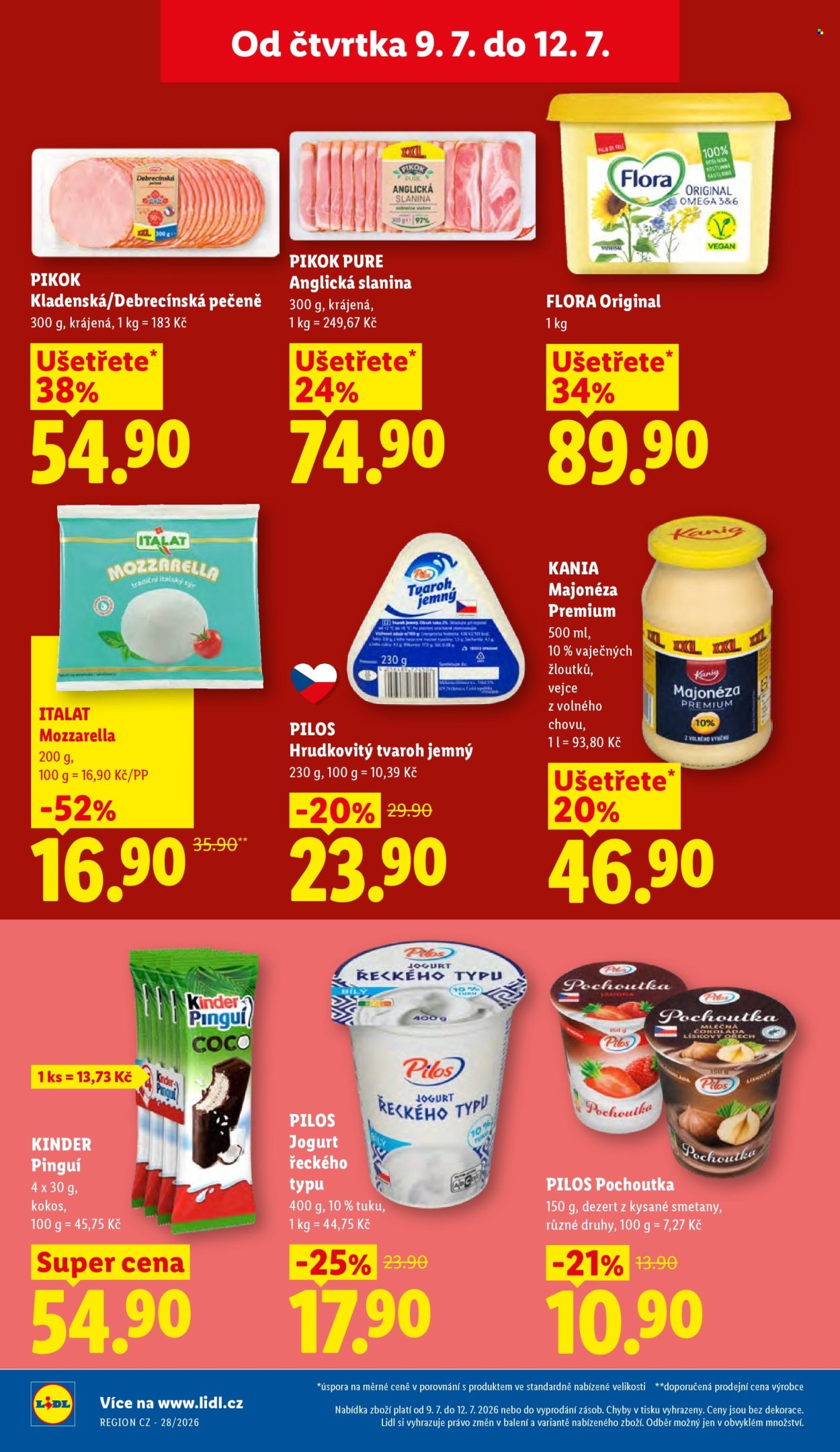 Leták Lidl - 9. 7. 2026 - 12. 7. 2026. Strana 24