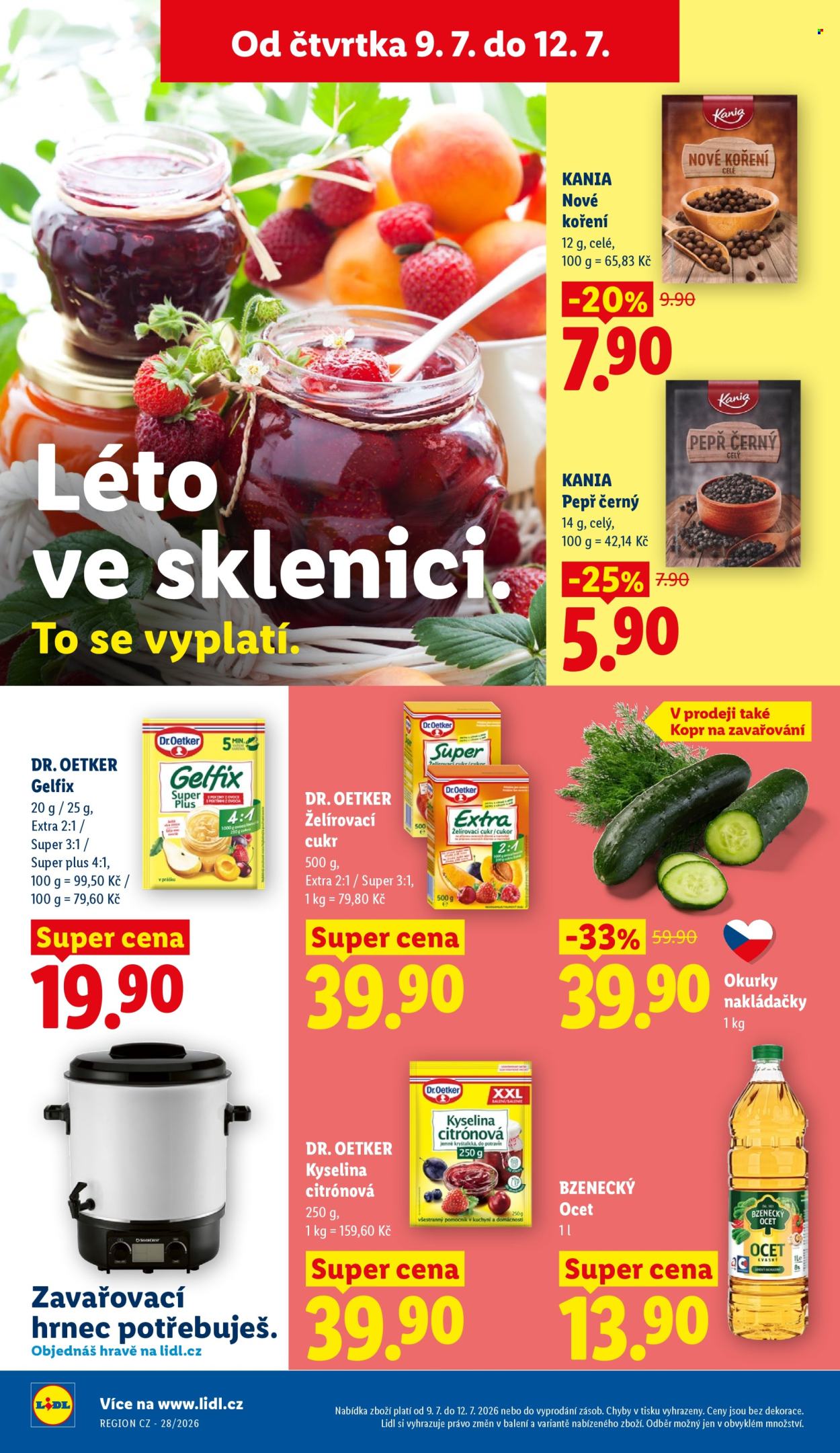Leták Lidl - 9. 7. 2026 - 12. 7. 2026. Strana 31