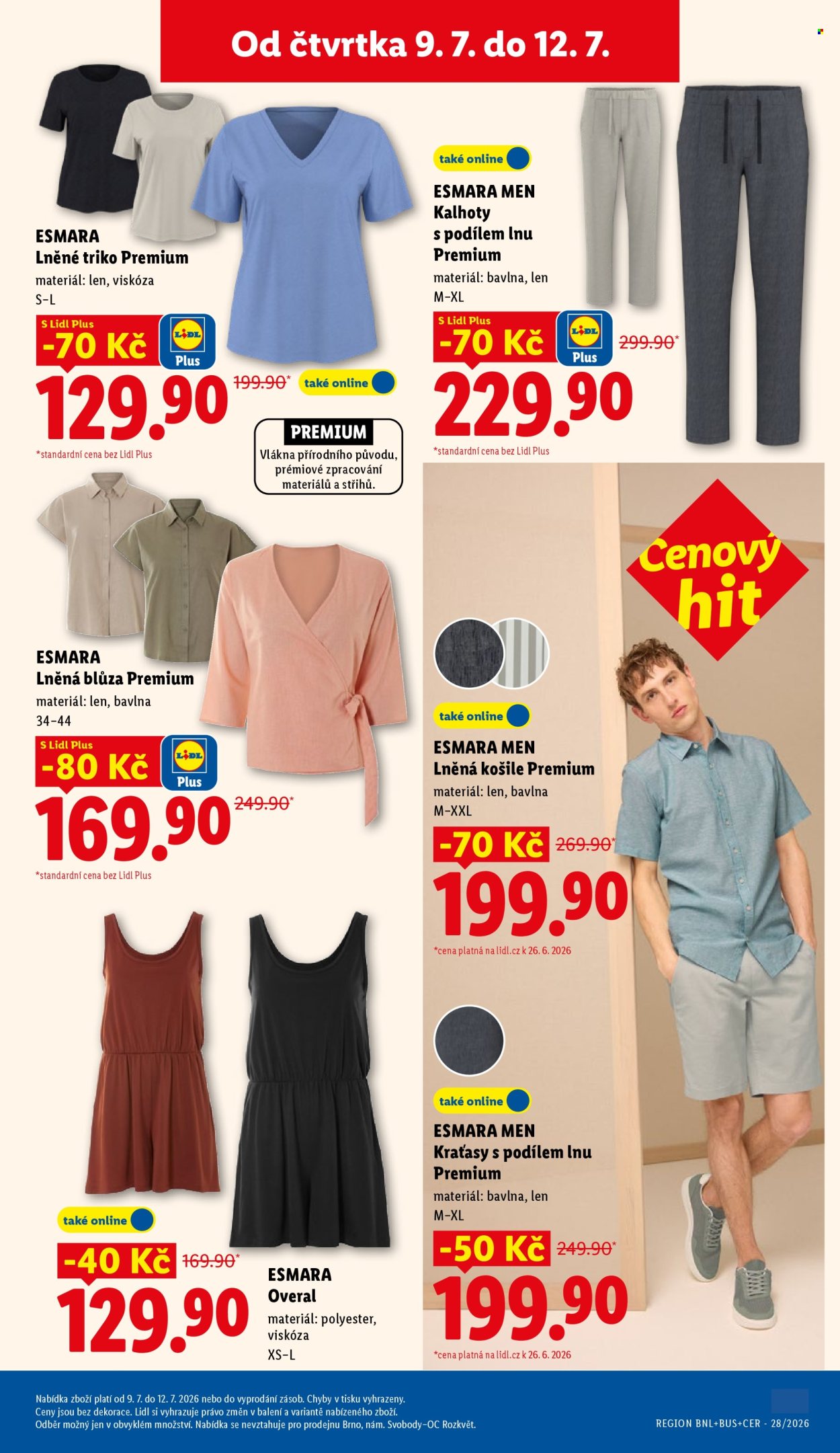 Leták Lidl - 9. 7. 2026 - 12. 7. 2026. Strana 45