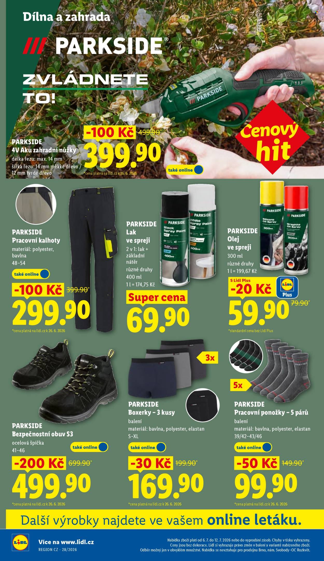 Leták Lidl - 6. 7. 2026 - 12. 7. 2026. Strana 8