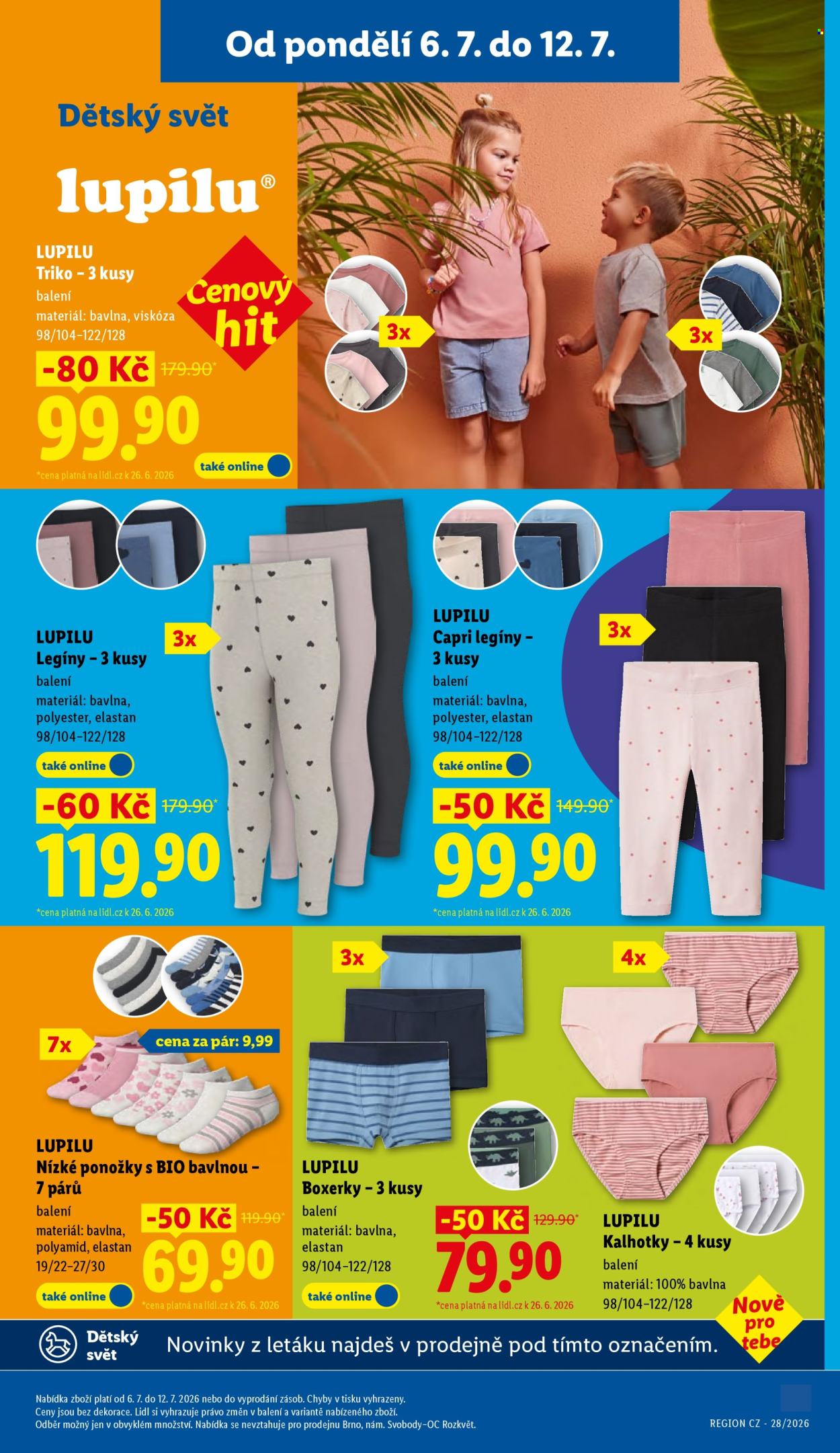 Leták Lidl - 6. 7. 2026 - 12. 7. 2026. Strana 11