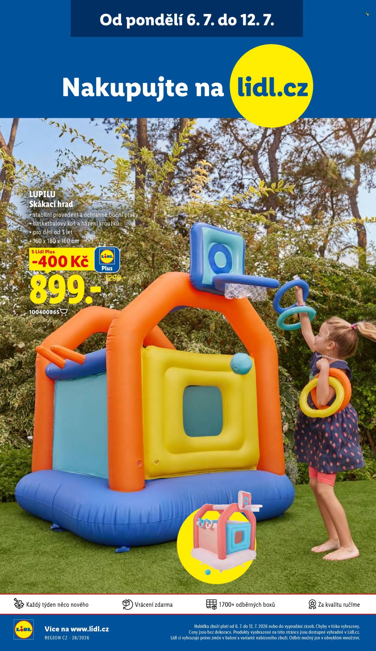 Leták Lidl - 6. 7. 2026 - 12. 7. 2026. Strana 24