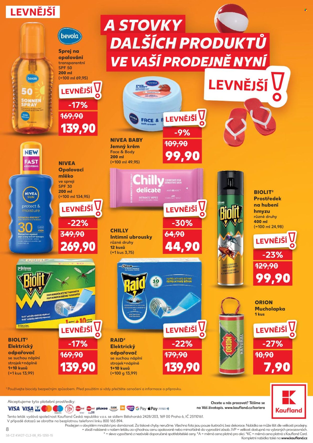 Leták Kaufland - 1. 7. 2026 - 25. 8. 2026. Strana 8