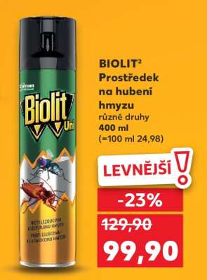 BIOLIT² Prostředek na hubení hmyzu
