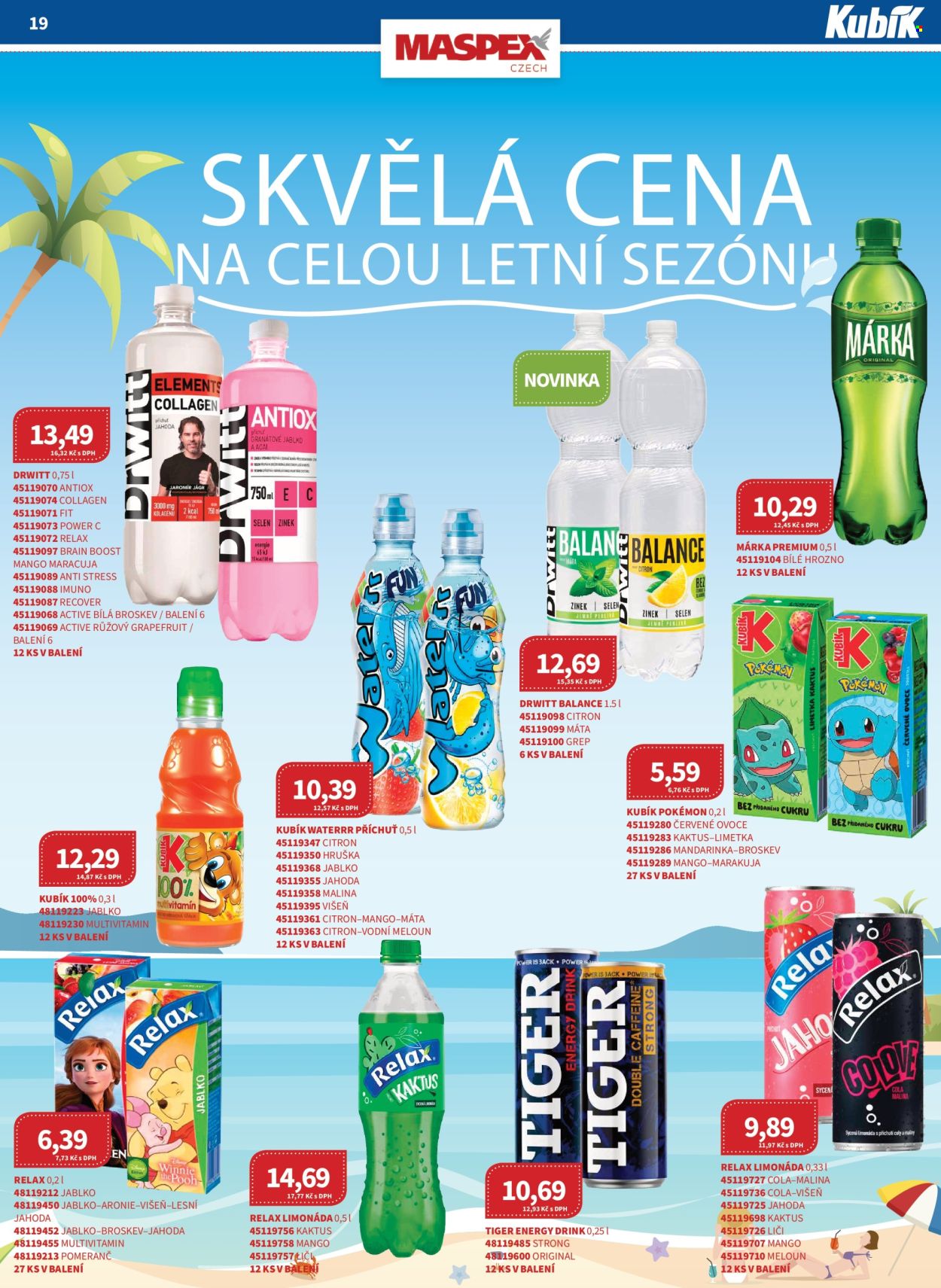 Leták Kubík - 1. 7. 2026 - 31. 7. 2026. Strana 19