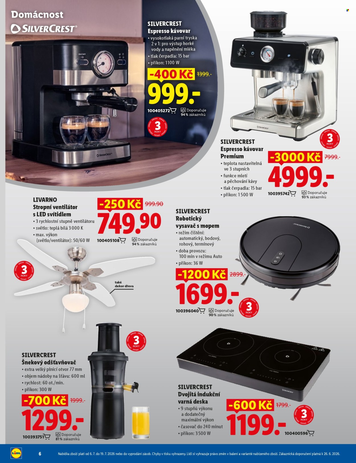 Leták Lidl - 6. 7. 2026 - 19. 7. 2026. Strana 6