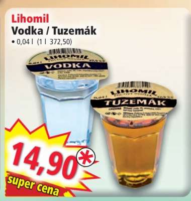 Lihomil Vodka / Tuzemák