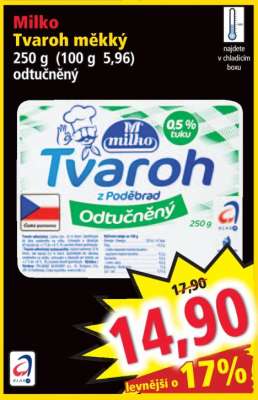 Milko Tvaroh měkký