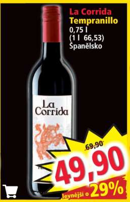 La Corrida Tempranillo