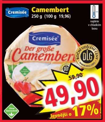 Cremisée Camembert