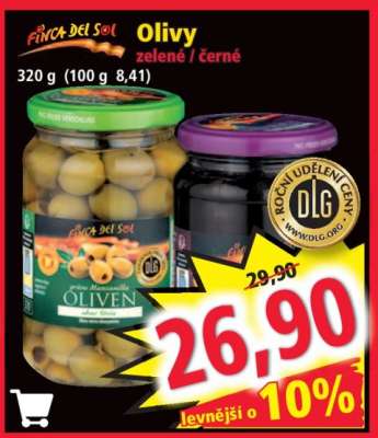 Olivy zelené / černé